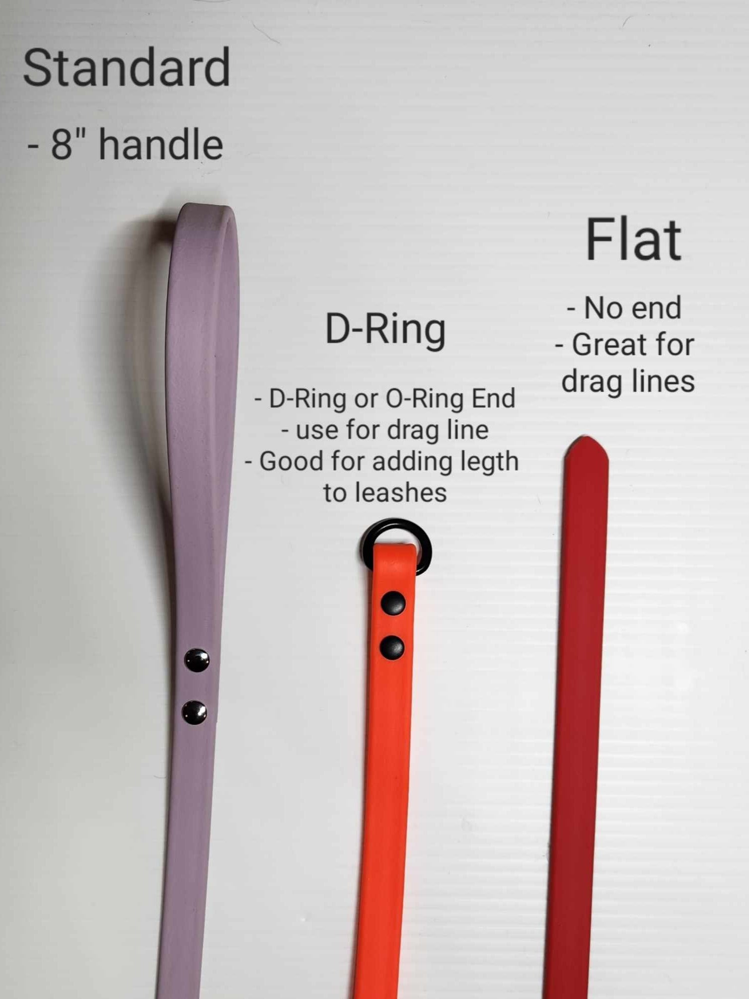 5'Standard Leash - 2-Tone image 2